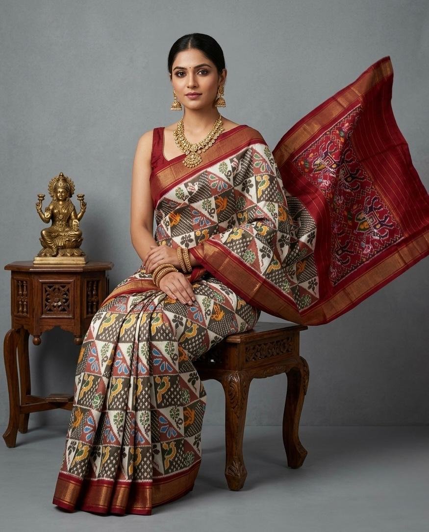 Designer Ikat - PSNTG21-IDSSIZBDC-15