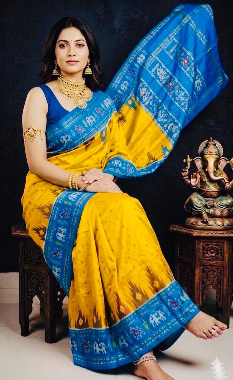 Designer Ikat - PSRGY08-IDSSIZSCD-04