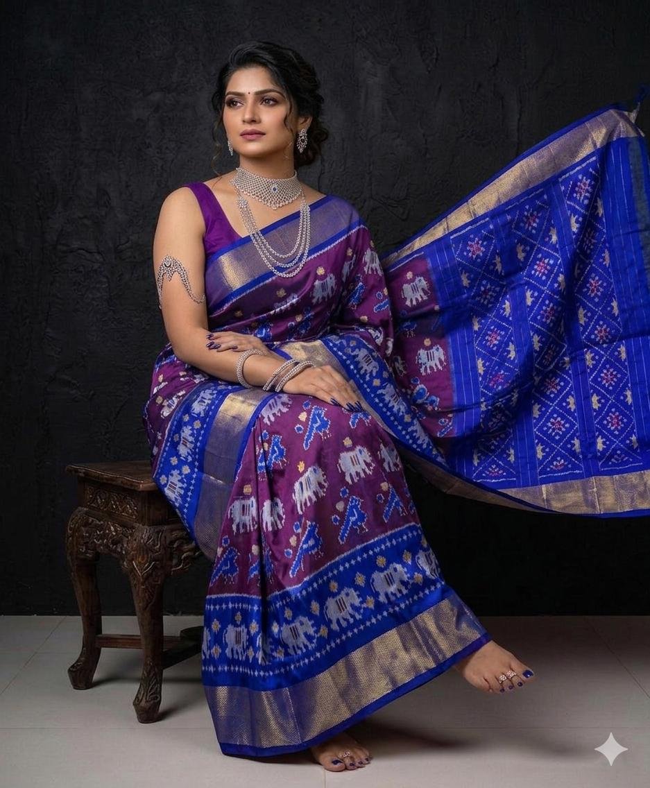 Designer Ikat - PSRGY12-IDSSCNSCC-07