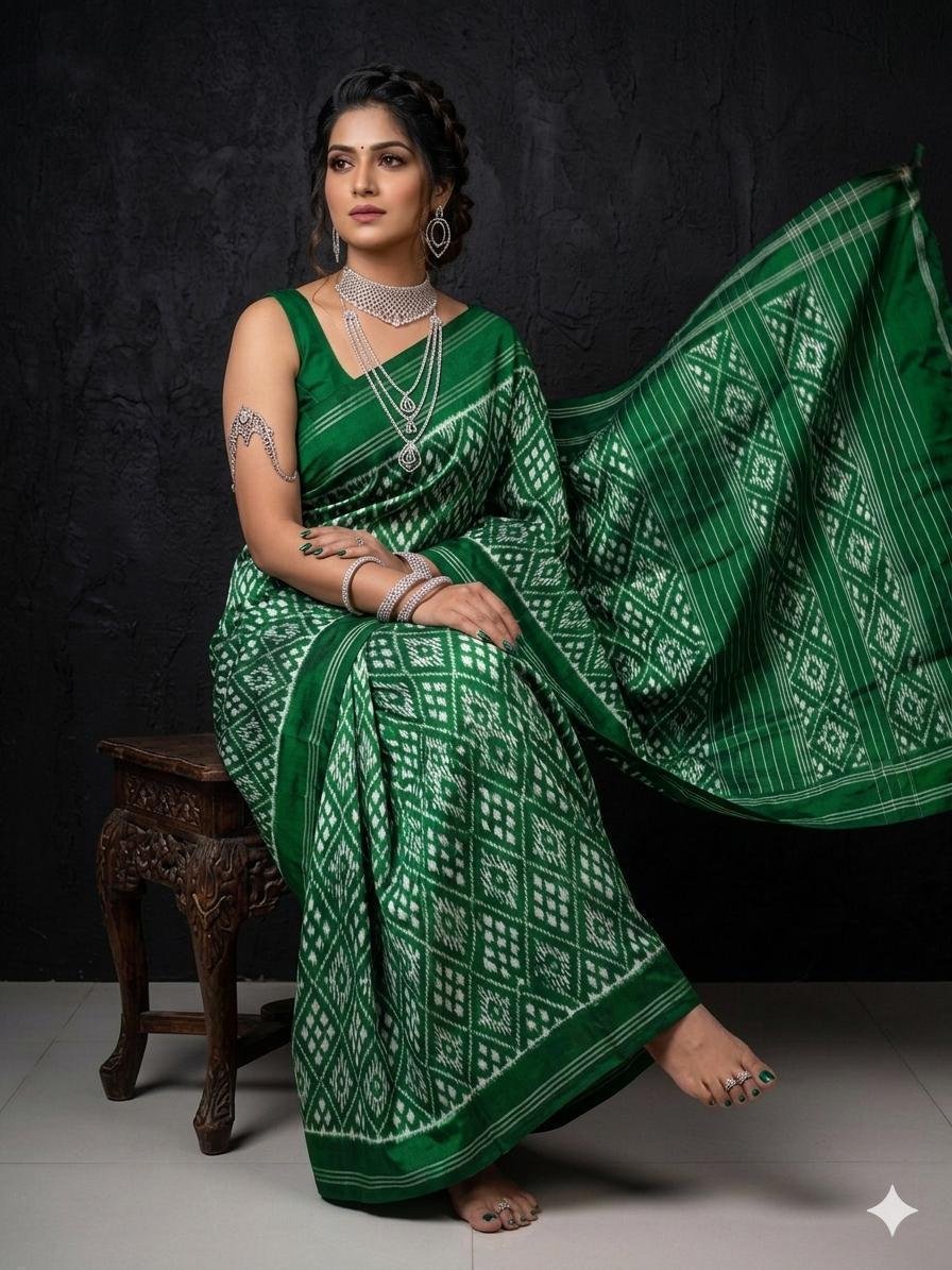 Designer Ikat - PSRGY14-IDSSCBDCD-13