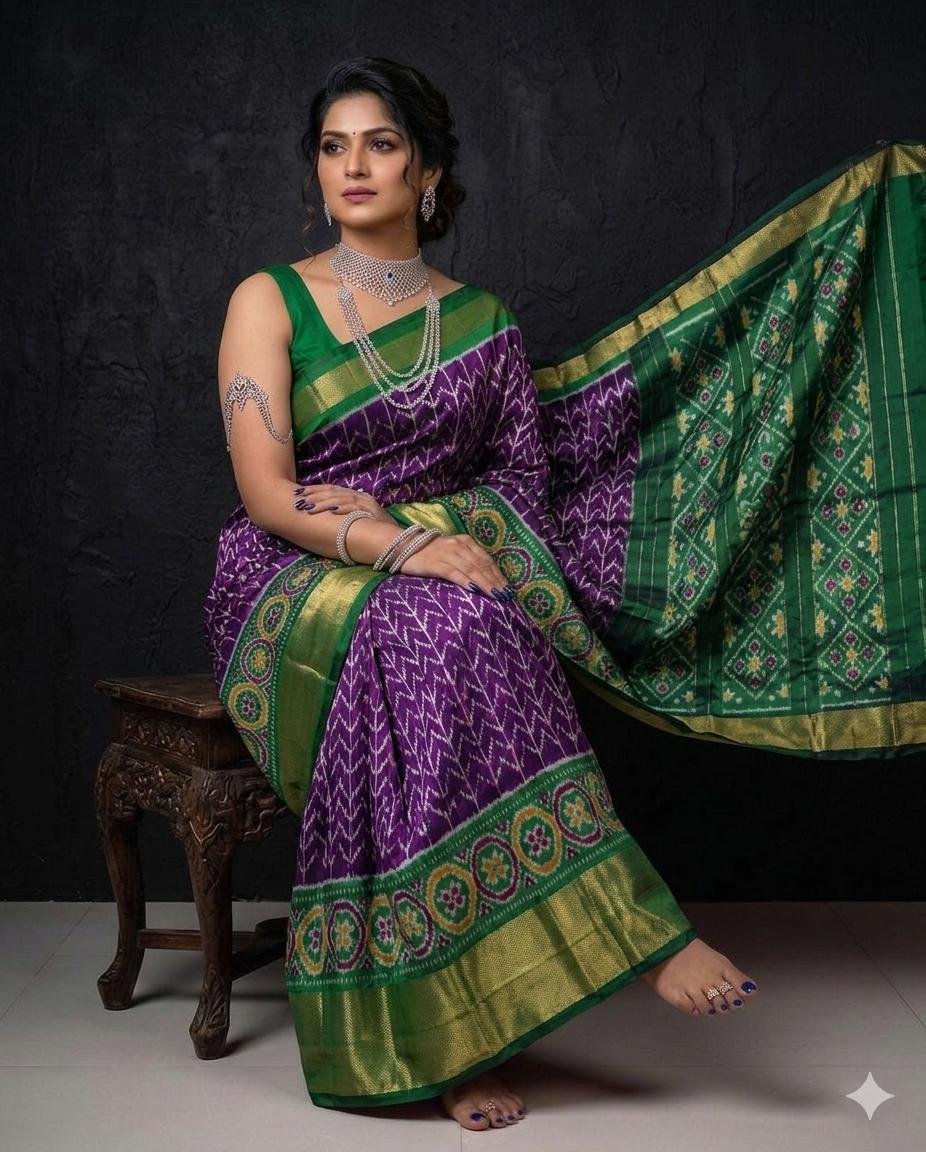 Designer Ikat - PSRGY19-IDSSDNSDC-05