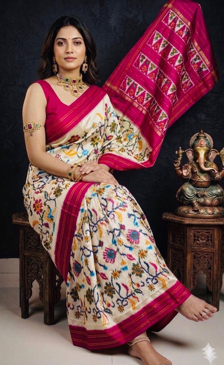 Designer Ikat - PSRGY21-IDSSIZSCC-03