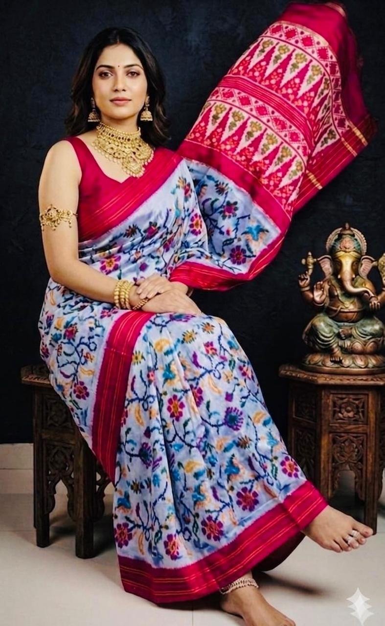 Designer Ikat - PSRGY21-IDSSIZSCC-07