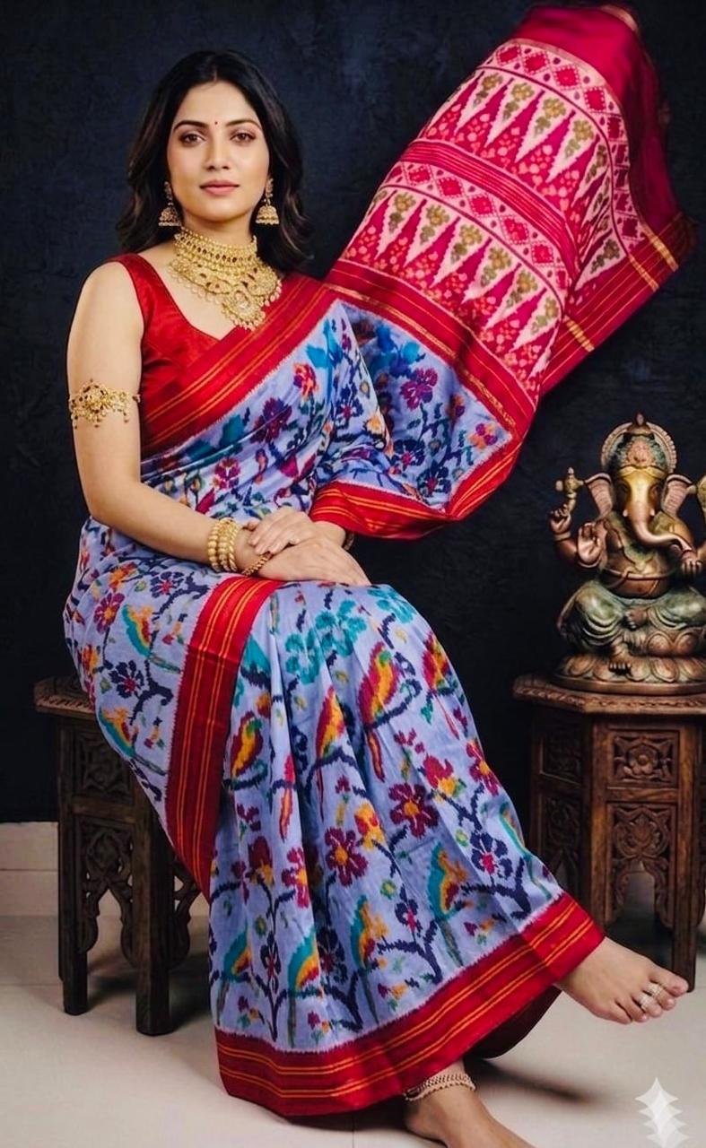 Designer Ikat - PSRGY21-IDSSIZSCC-08