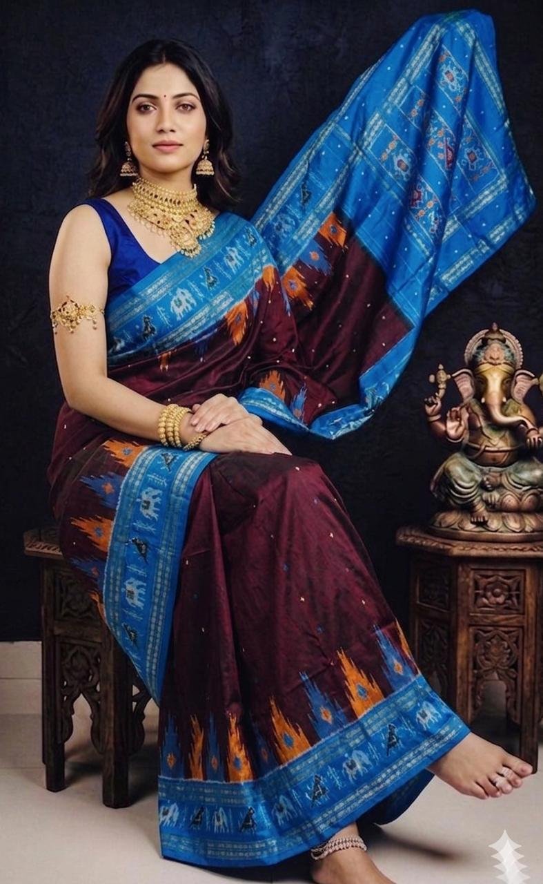 Designer Ikat - PSRGY21-IDSSIZSCC-13