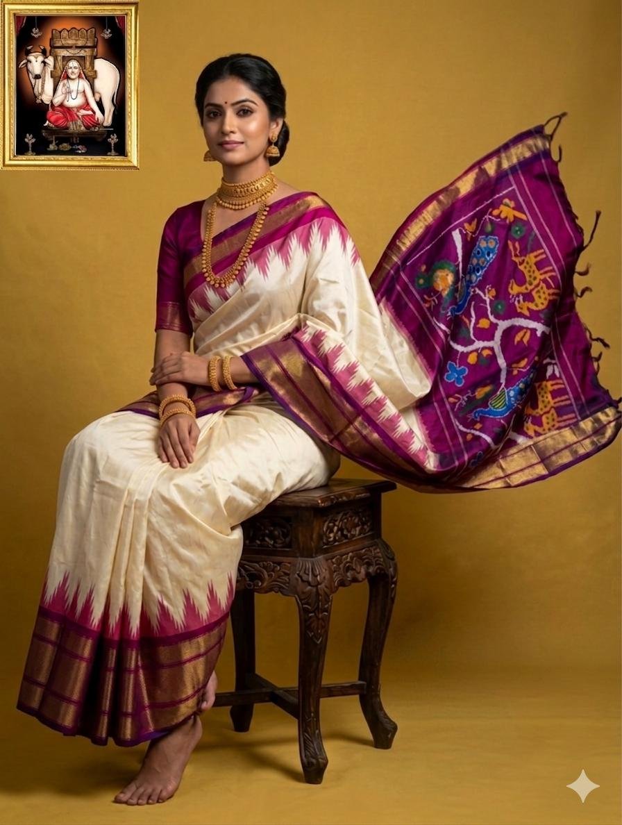 Designer Ikat - PSRGY27-IDSSCNSDC-06