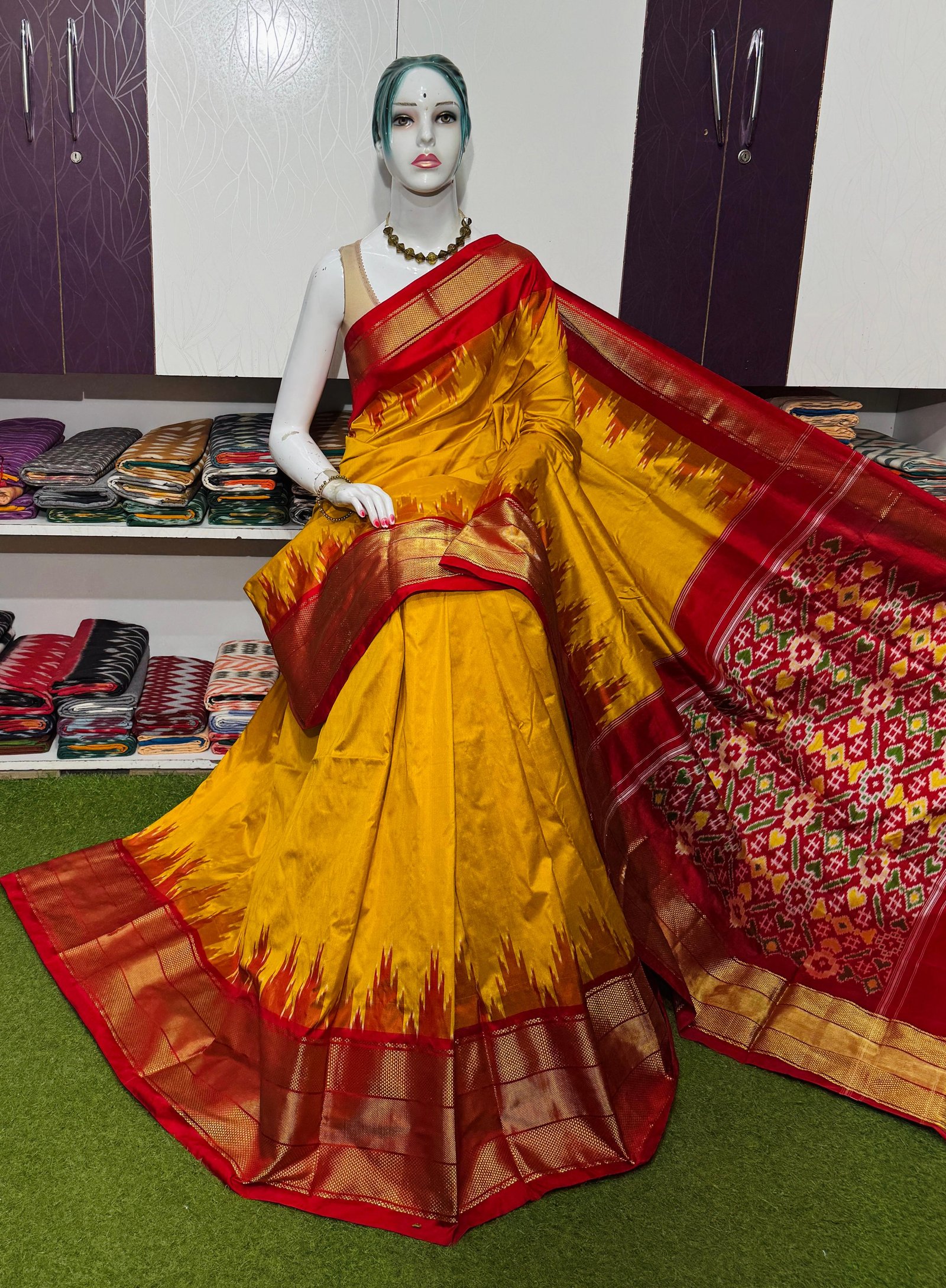 Designer Ikat - PSRGY27-IDSSCNSDC-11