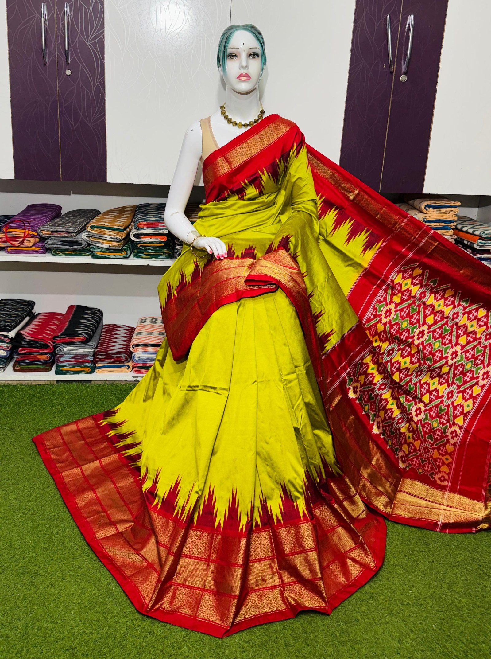 Designer Ikat - PSRGY27-IDSSCNSDC-12