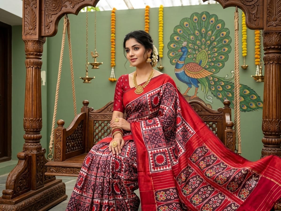 Designer Ikat - PSSIO03-IDSSIZEDD-01