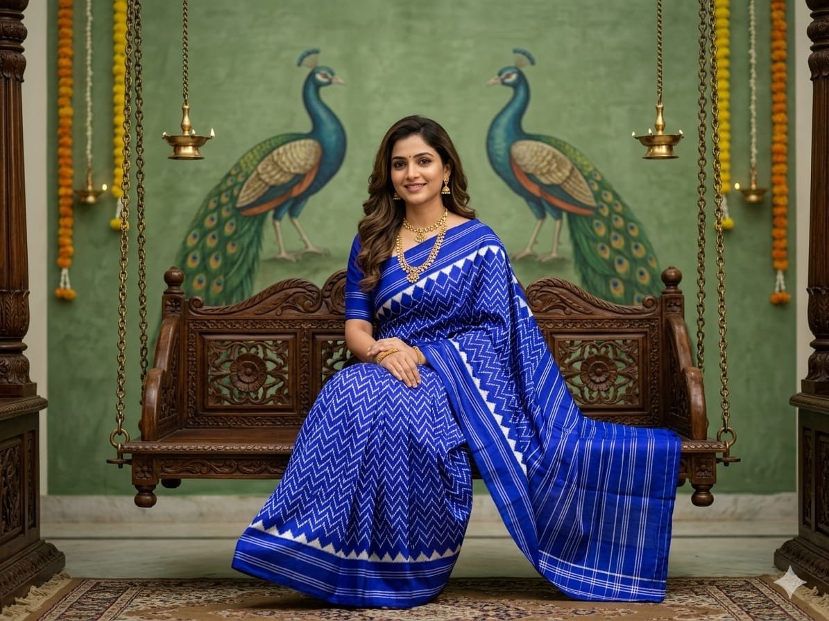 Designer Ikat - PSSIY25-IDSSDBSCD-02