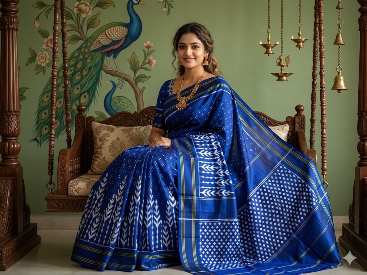 Designer Ikat - PSSIY25-IDSSDBSCD-03