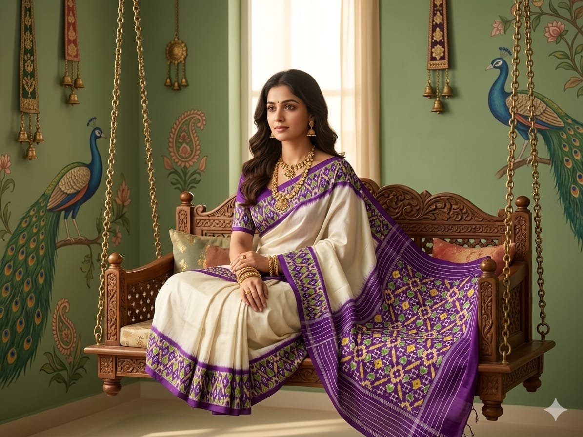 Designer Ikat - PSSIY25-IDSSDBSCD-06