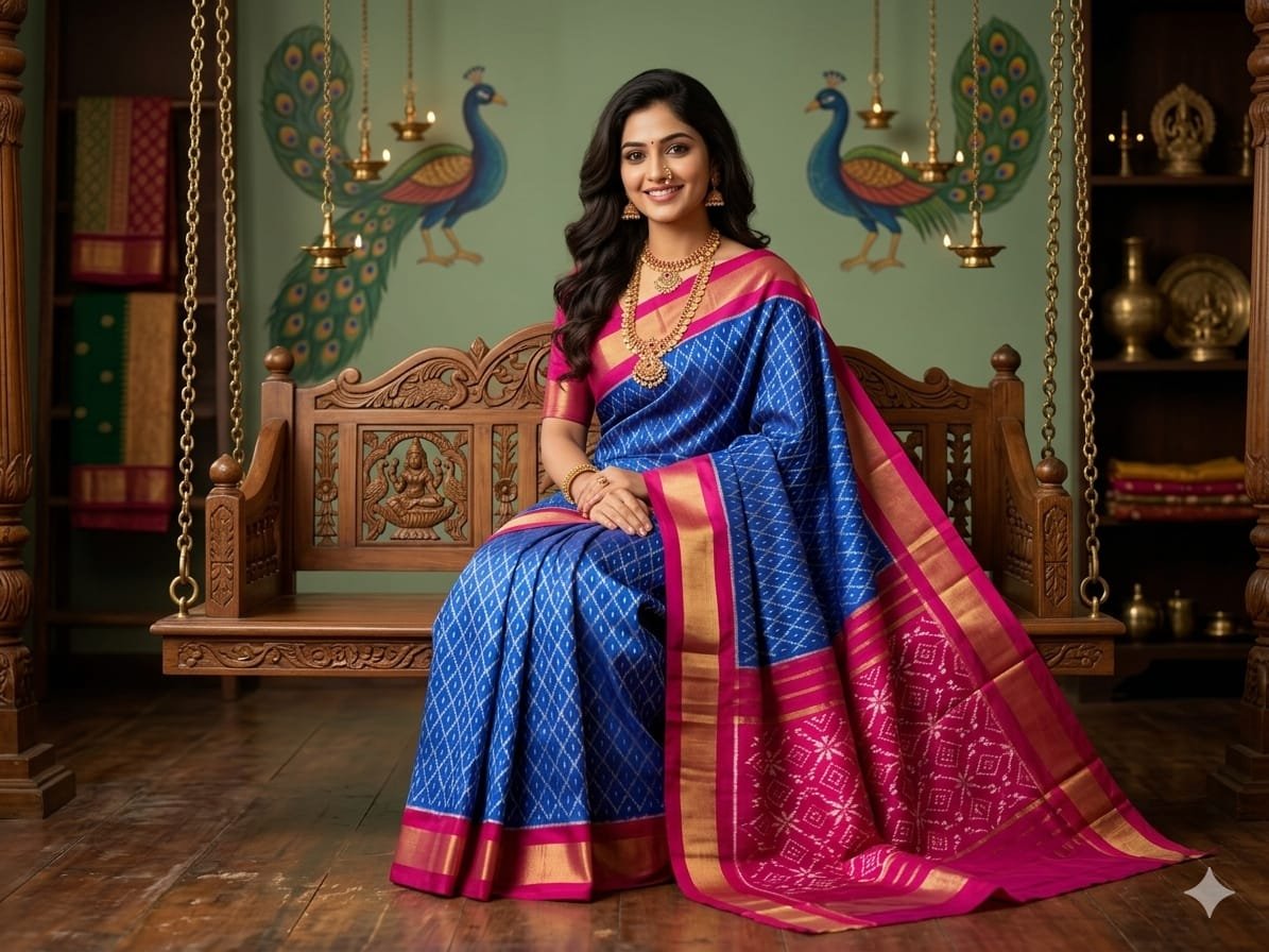 Designer Ikat - PSSIY25-IDSSDBSCD-09