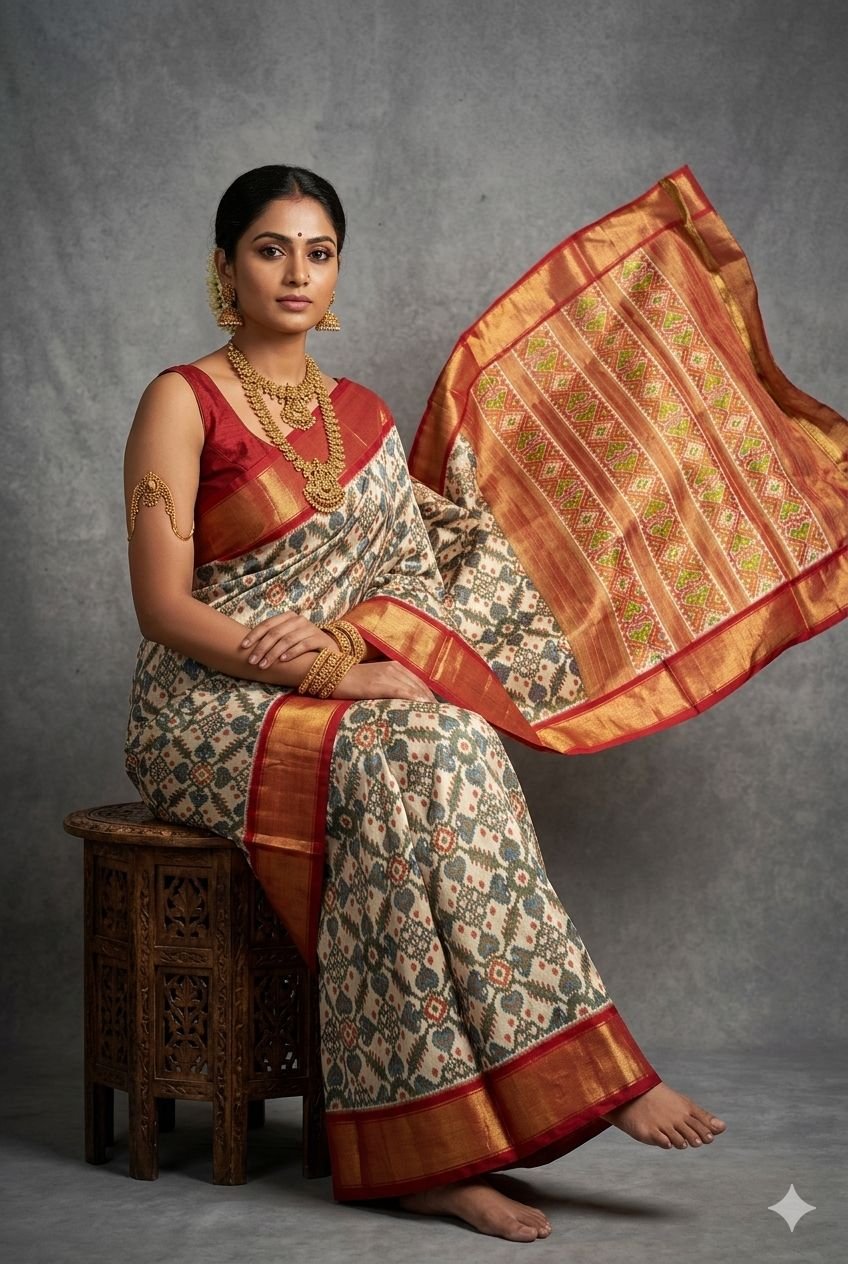 Full tissue designer saree - PUSNY08-FTHSIDSCD-21