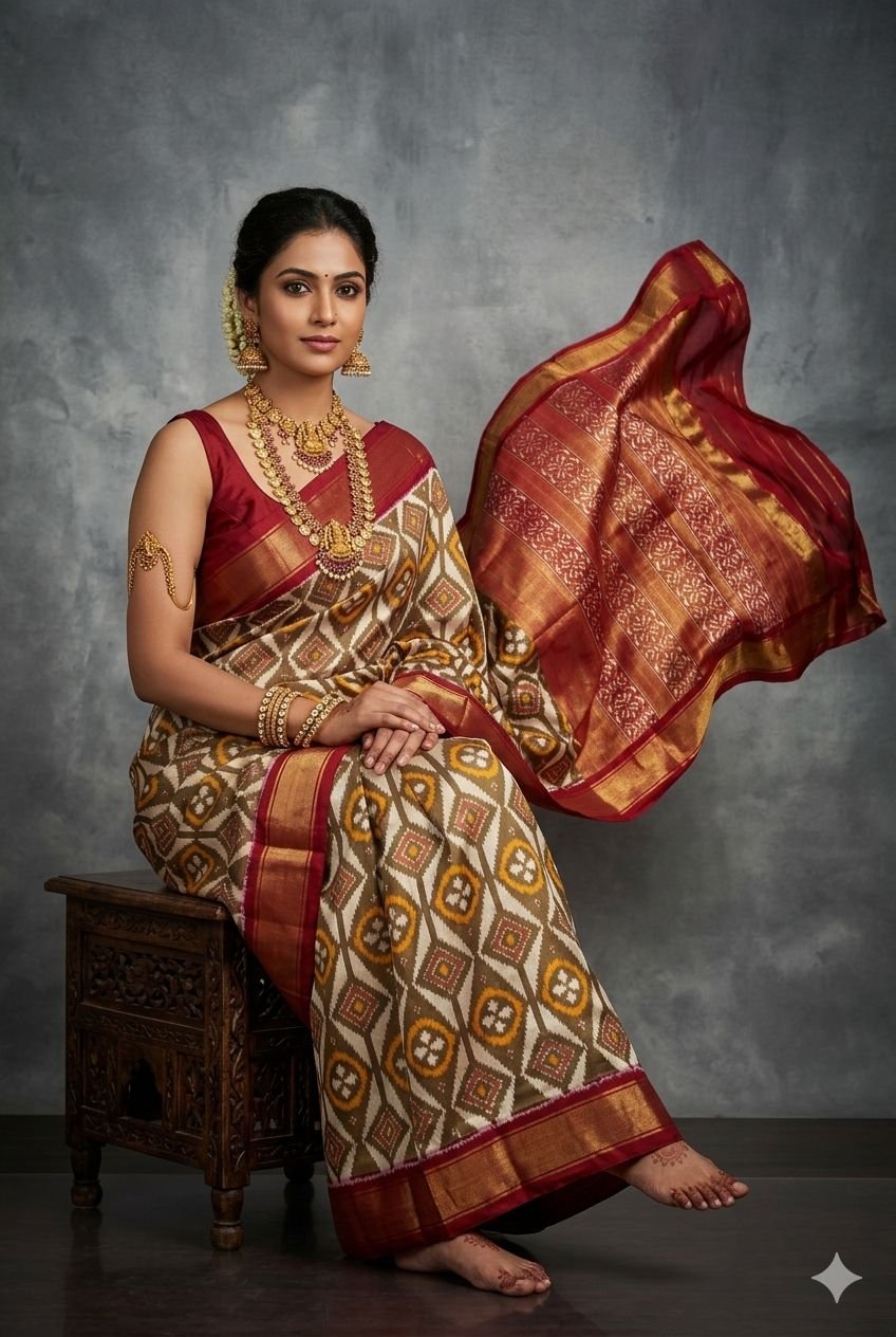 Full tissue designer saree - PUSNY08-FTHSIDSCD-22