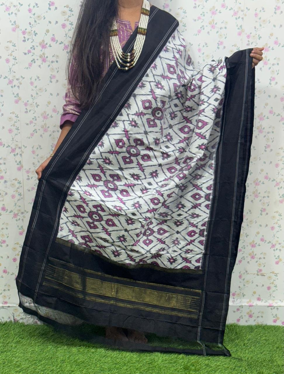 Ikat Dupatta - PSDHG17-ISDPDEZDD-02