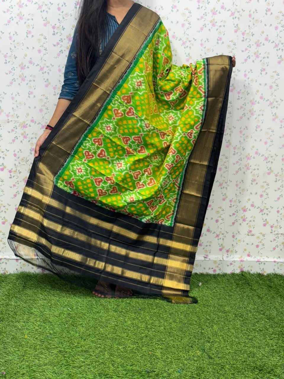 Ikat Dupatta - PSDHG17-ISDPDEZDD-10