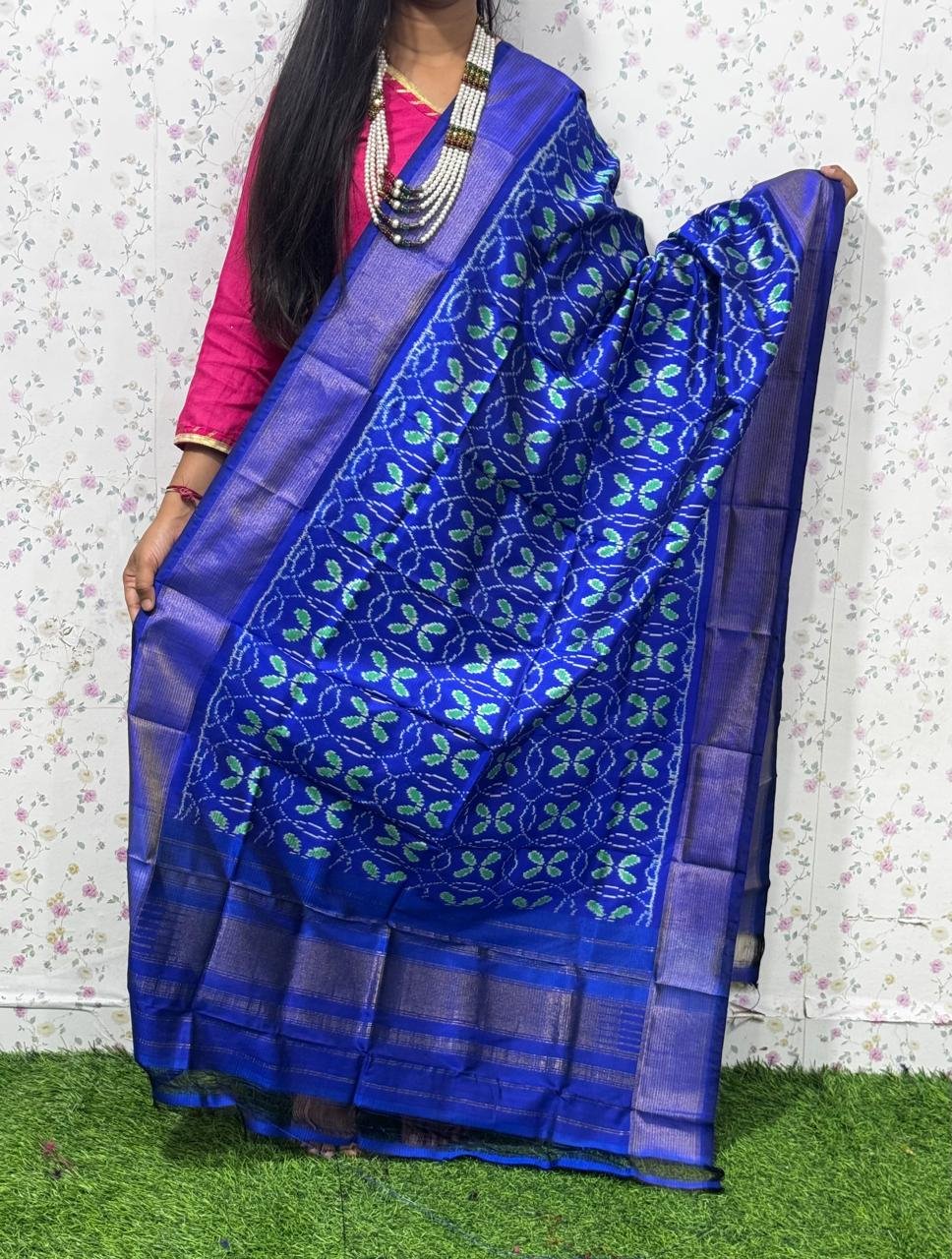 Ikat Dupatta - PSDHL04-ISDPDEZCD-60
