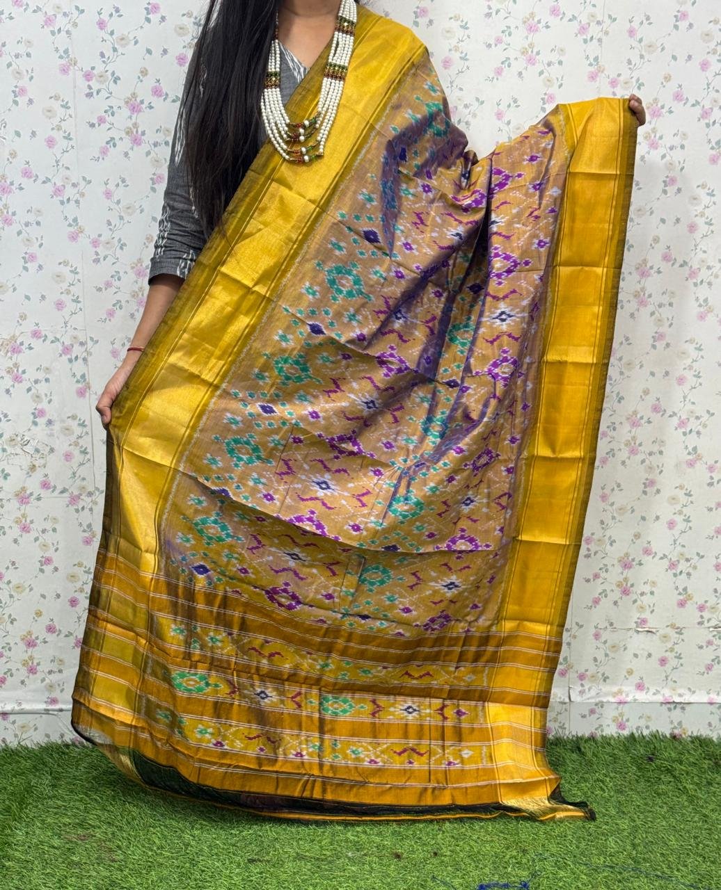 Ikat Dupatta - PSDHL21-ISDPDEZCD-33