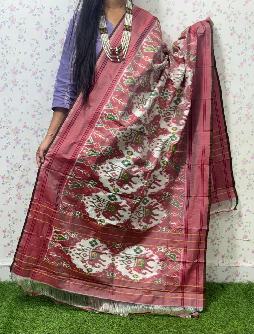 Ikat Dupatta - PSDHL31-ISDPDEZDD-38