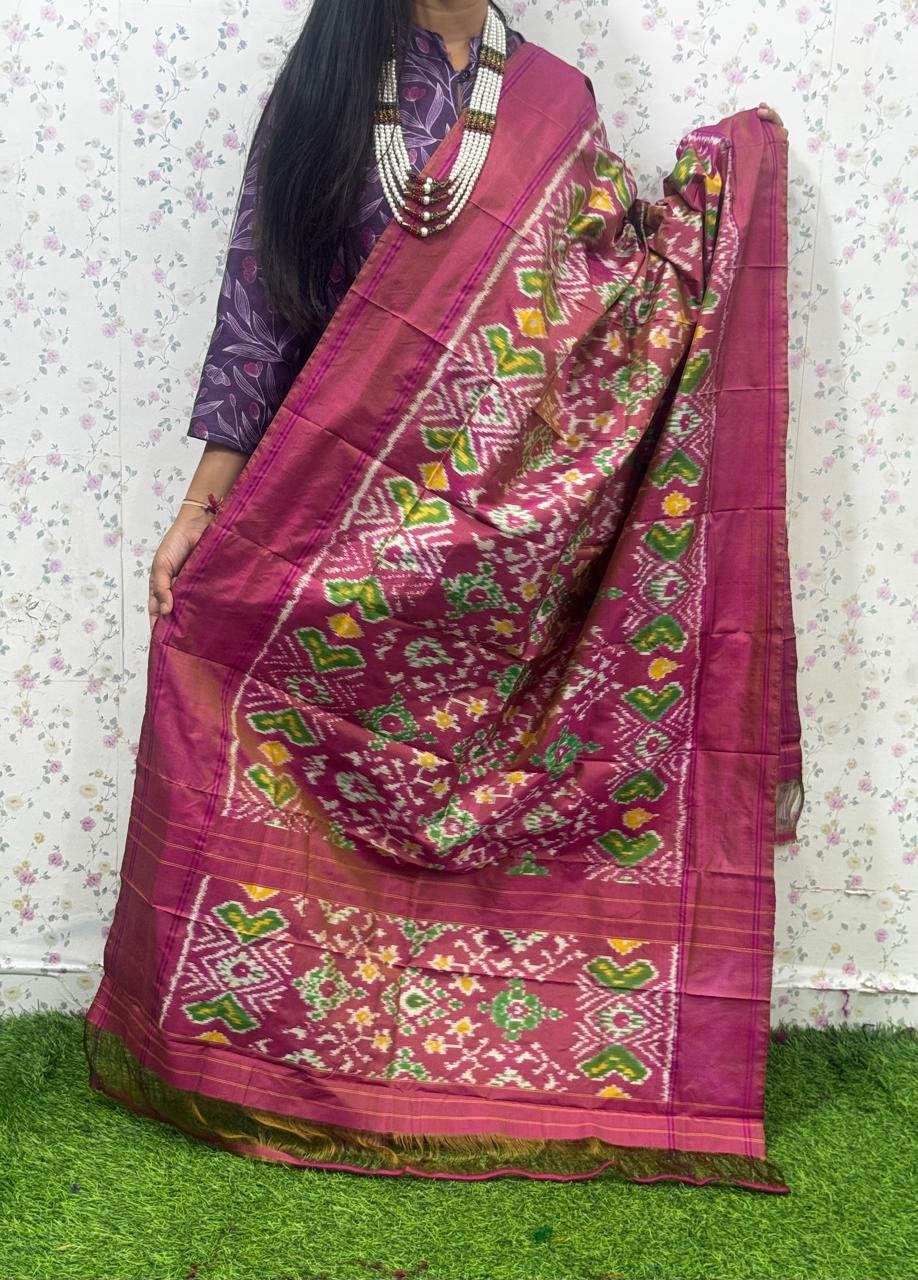Ikat Dupatta - PSDHO07-ISDPCEZDC-15