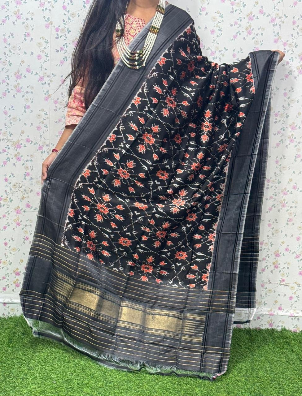 Ikat Dupatta - PSDHO07-ISDPCEZDC-58