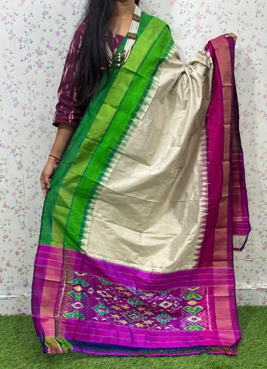Ikat Dupatta - PSDHS28-ISDPDEZDD-01
