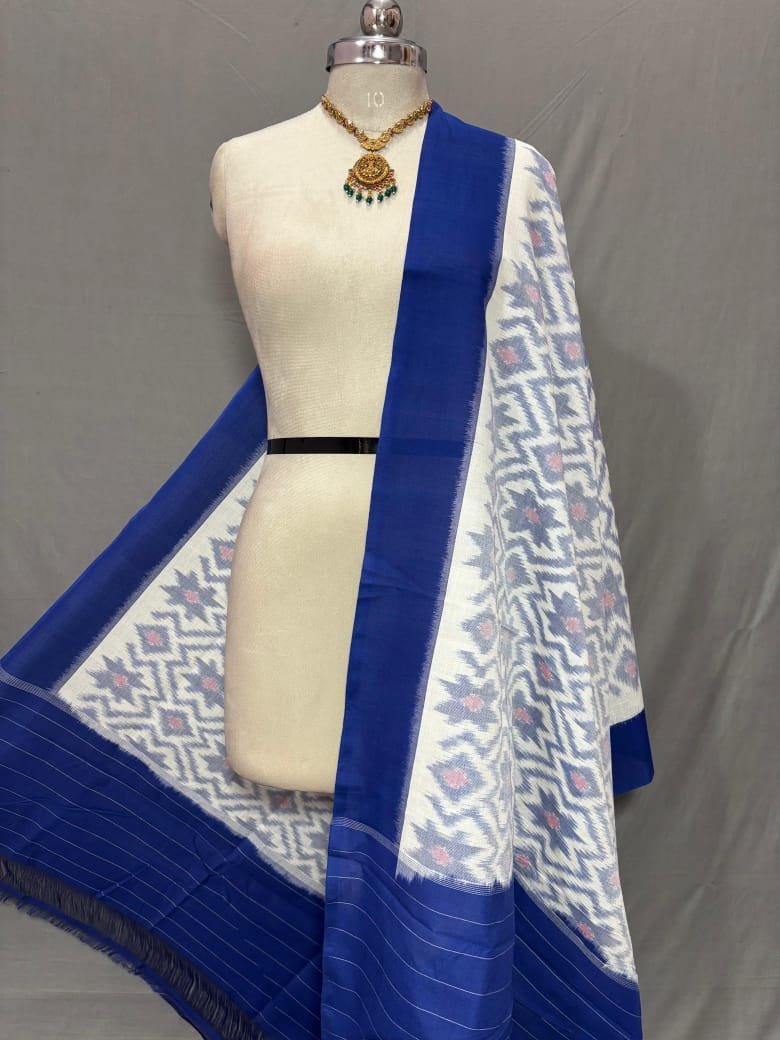 Ikat Dupatta - PSSIG18-ICDPCDNCD-03