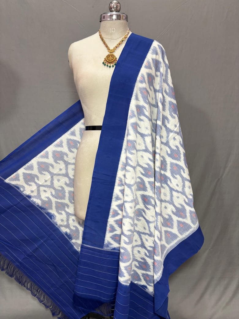 Ikat Dupatta - PSSIG18-ICDPCDNCD-14