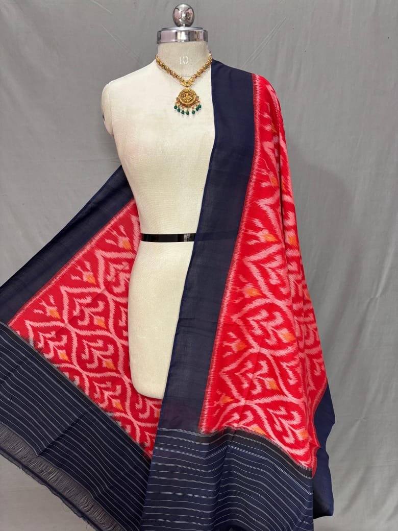 Ikat Dupatta - PSSIG18-ICDPCDNCD-15