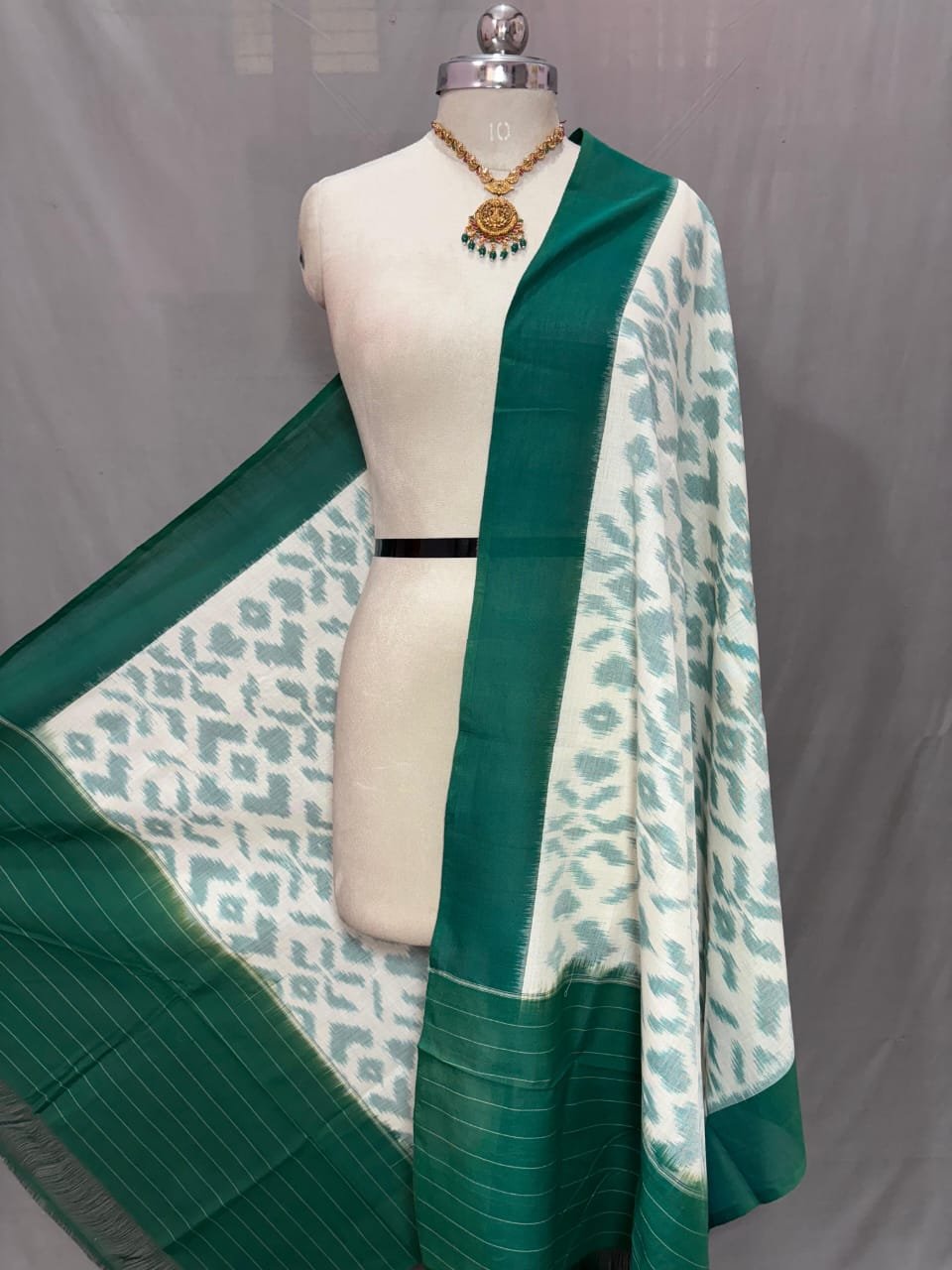 Ikat Dupatta - PSSIG18-ICDPCDNCD-16