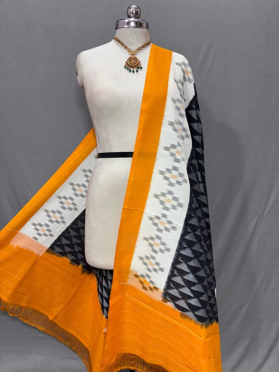 Ikat Dupatta - PSSIG18-ICDPCDNCD-17