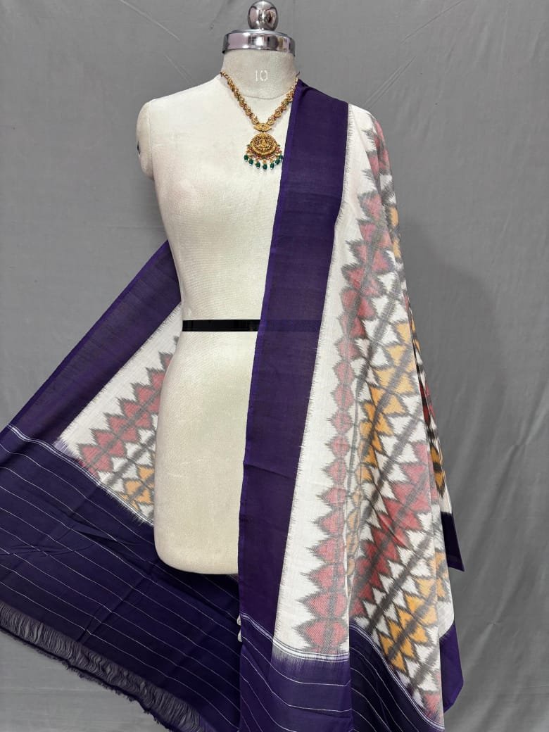 Ikat Dupatta - PSSIG18-ICDPCDNCD-18