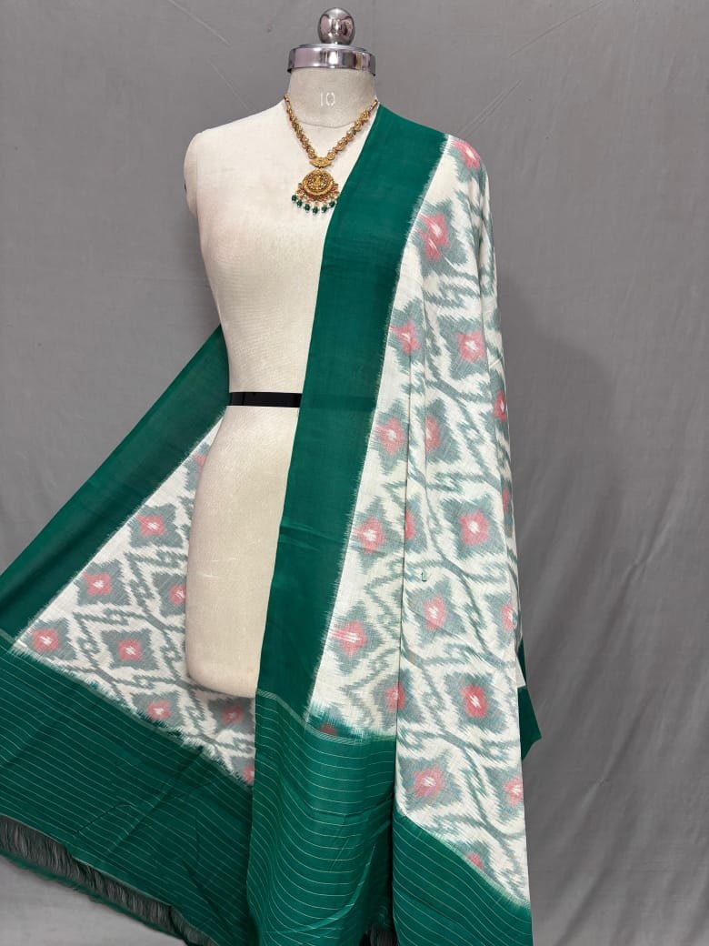 Ikat Dupatta - PSSIG18-ICDPCDNCD-22