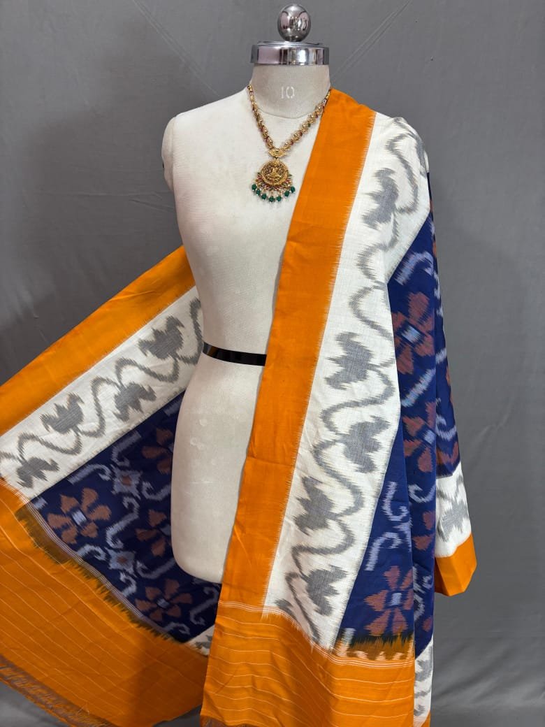 Ikat Dupatta - PSSIG18-ICDPCDNCD-27