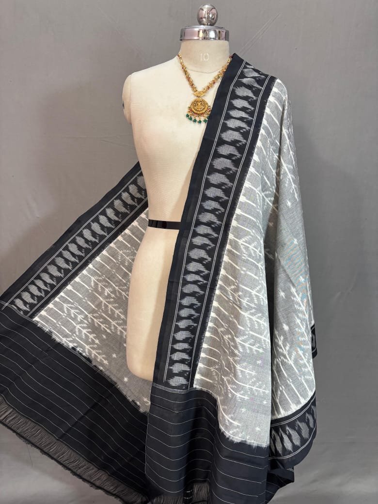 Ikat Dupatta - PSSIG18-ICDPCDNCD-29