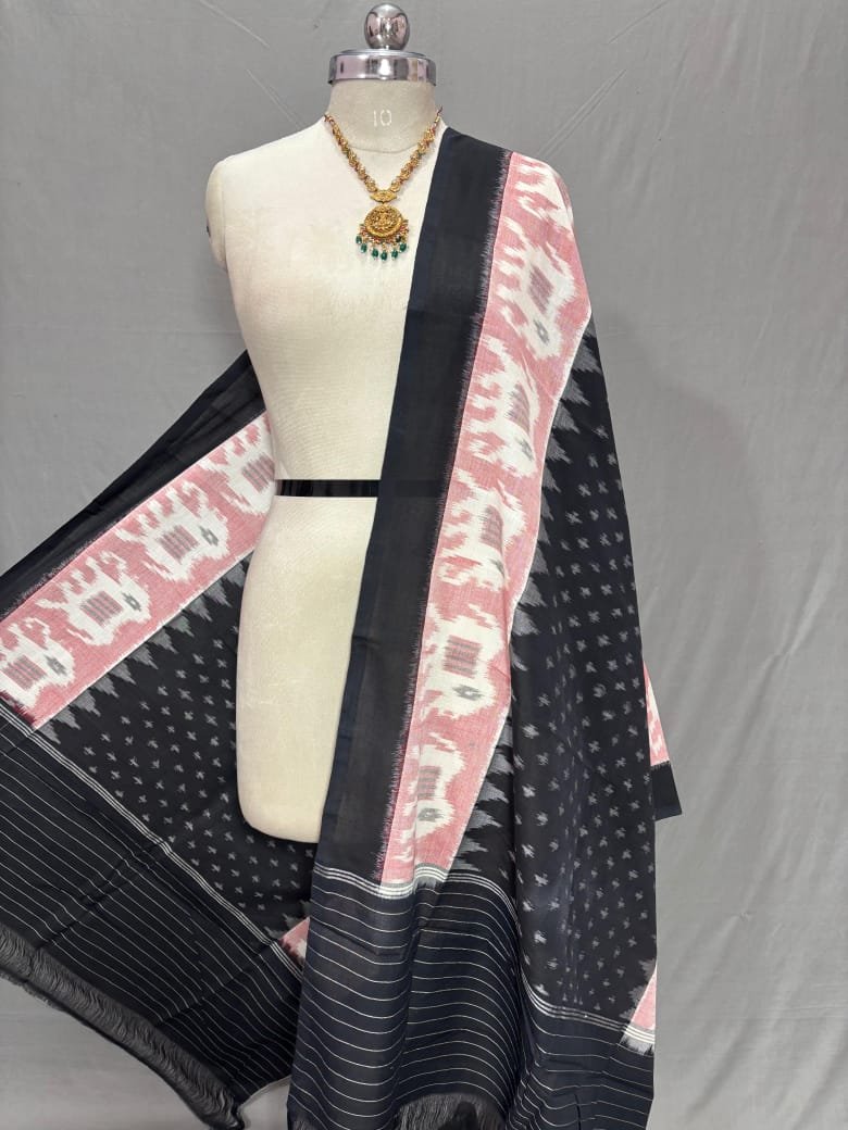 Ikat Dupatta - PSSIG18-ICDPCDNCD-30