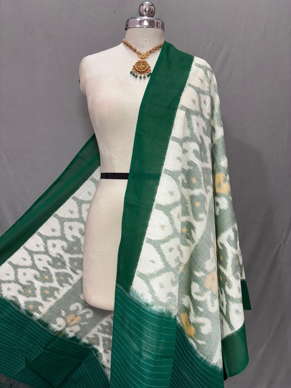 Ikat Dupatta - PSSIG18-ICDPCDNCD-33