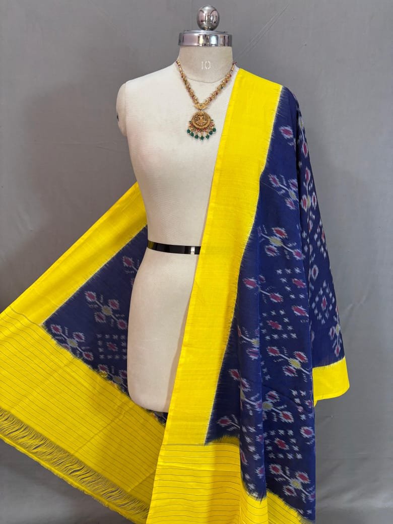 Ikat Dupatta - PSSIG18-ICDPCDNCD-35