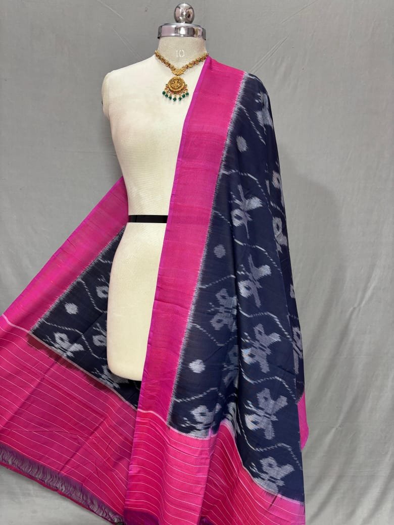 Ikat Dupatta - PSSIG18-ICDPCDNCD-37