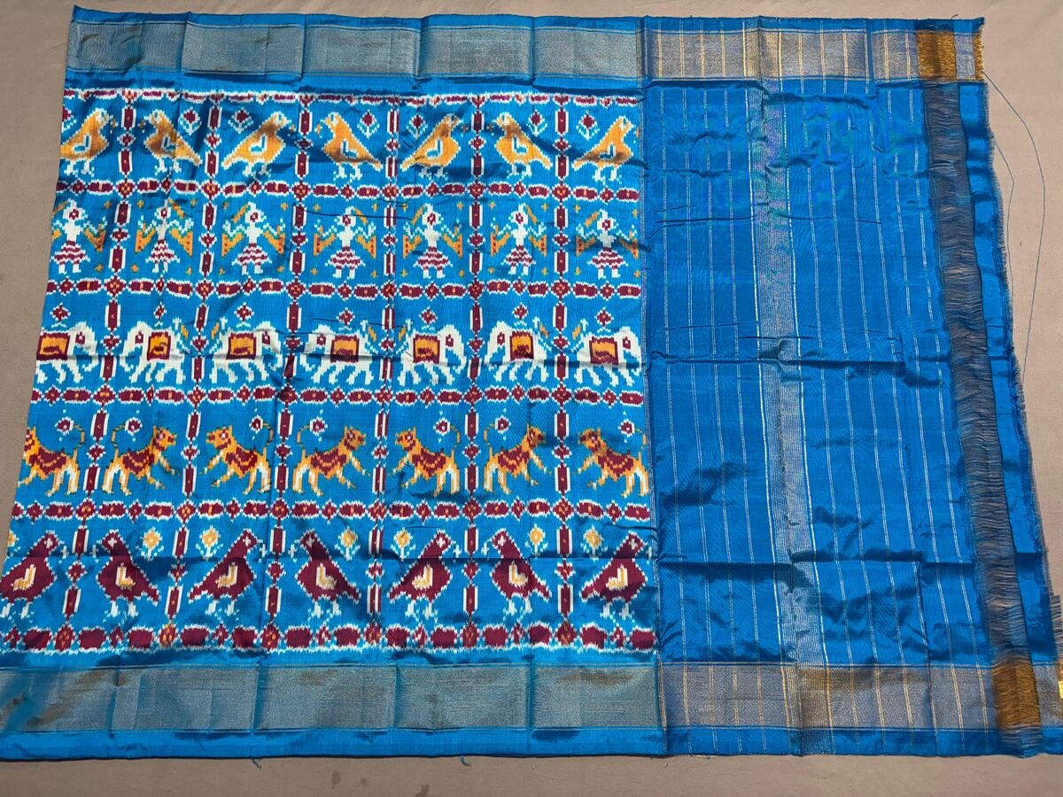 Ikat Dupatta - PSSIG19-ISDPCEICC-02