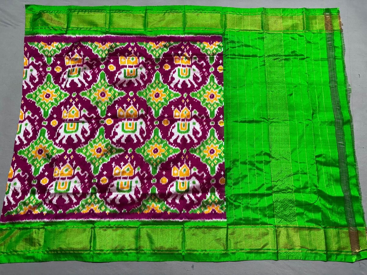 Ikat Dupatta - PSSIG19-ISDPCEICC-03