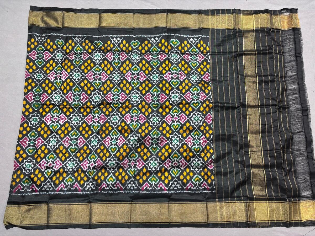 Ikat Dupatta - PSSIG19-ISDPCEICC-05