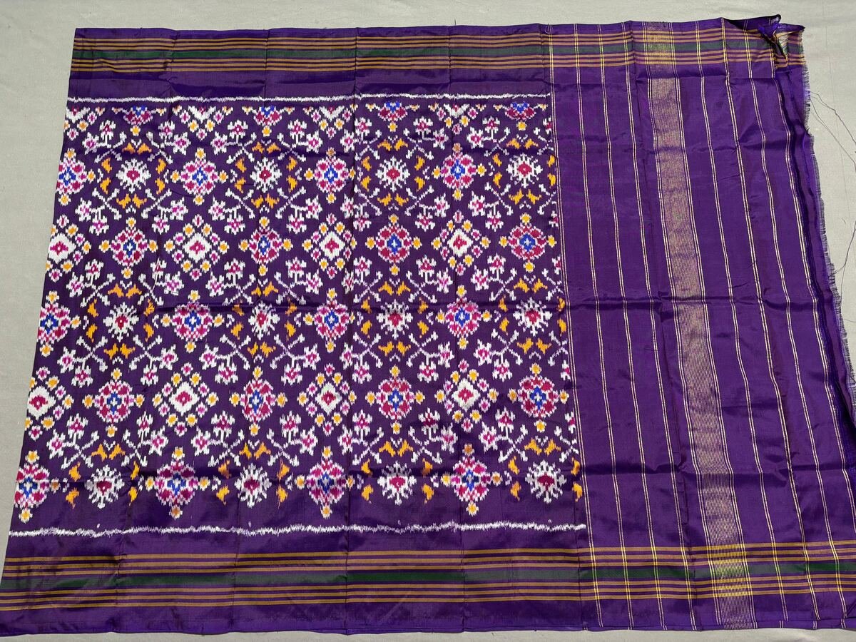 Ikat Dupatta - PSSIG19-ISDPCEICC-06