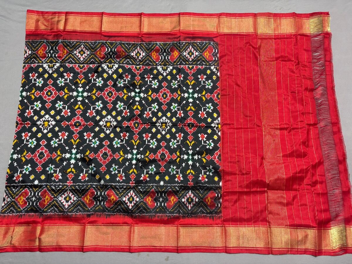 Ikat Dupatta - PSSIG19-ISDPCEICC-12