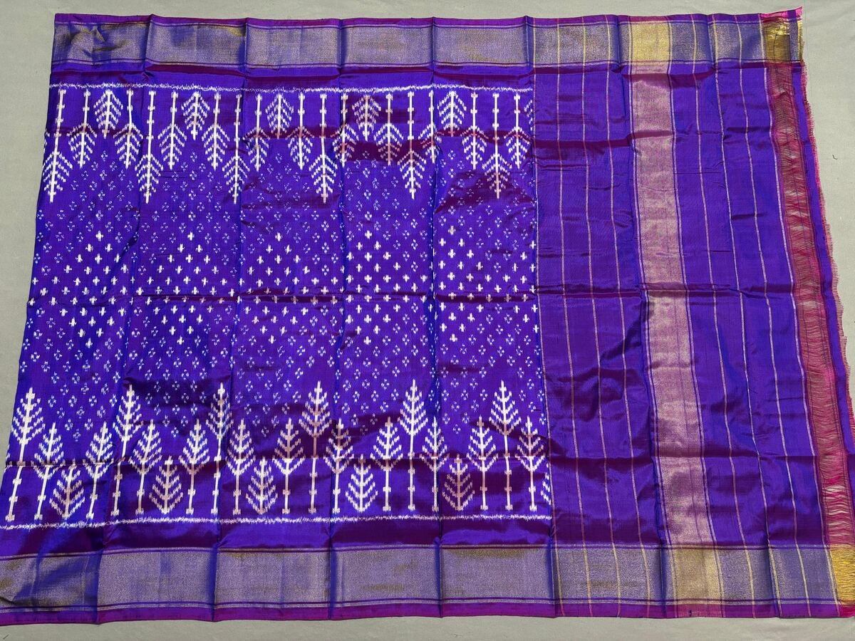Ikat Dupatta - PSSIG19-ISDPCEICC-14