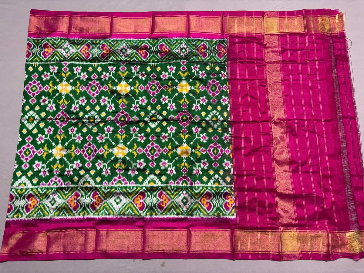 Ikat Dupatta - PSSIG19-ISDPCEICC-23