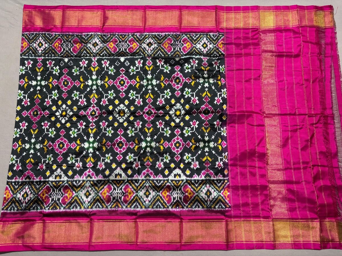 Ikat Dupatta - PSSIG19-ISDPCEICC-24