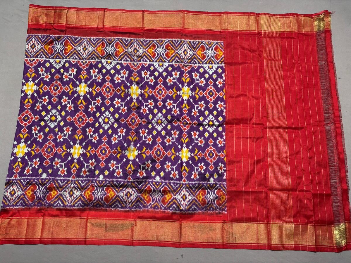 Ikat Dupatta - PSSIG19-ISDPCEICC-25
