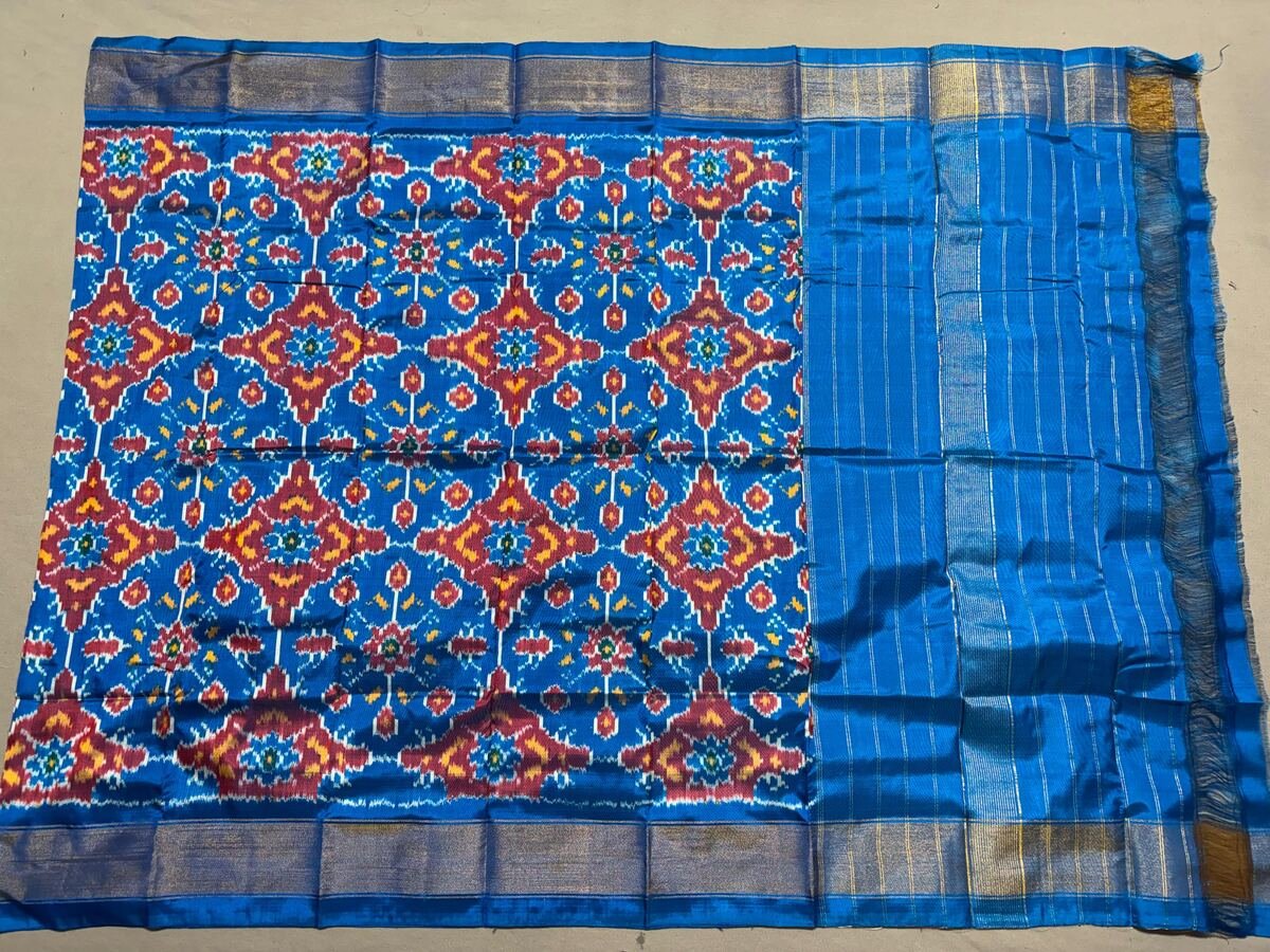 Ikat Dupatta - PSSIG19-ISDPCEICC-27